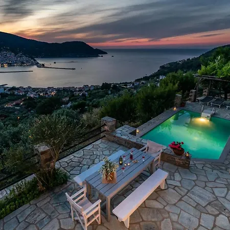 Villa Nina Skopelos- Private Pool - Magnificent Views *