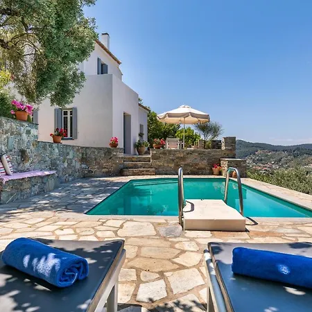 Nina Skopelos- Private Pool - Magnificent Views Villa *