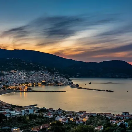 Villa Nina Skopelos- Private Pool - Magnificent Views Skopelos Town