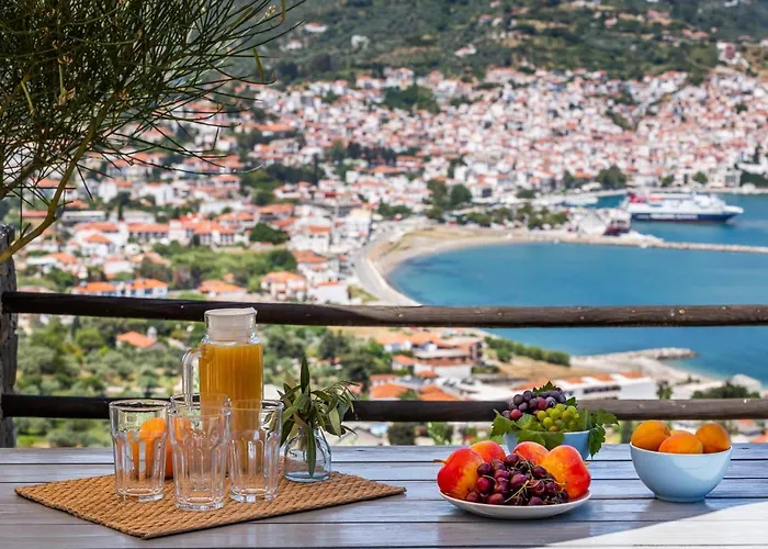 Nina Skopelos- Private Pool - Magnificent Views Villa Skopelos stad