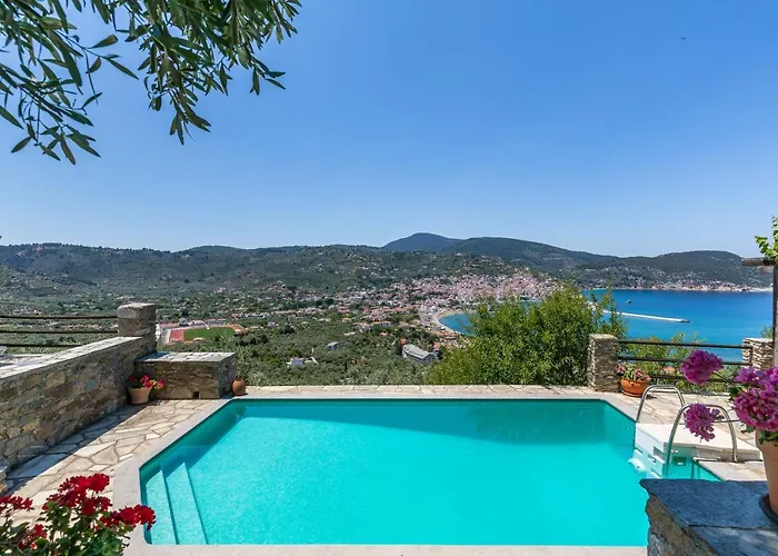 Nina Skopelos- Private Pool - Magnificent Views Villa