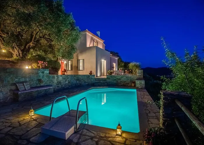 Nina Skopelos- Private Pool - Magnificent Views Villa Skopelos stad